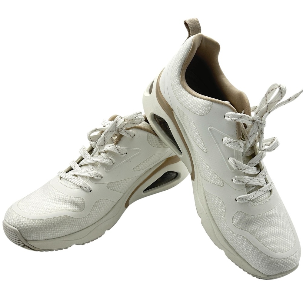 Skechers Los Angeles Women's US‎ 10 White Mesh Air Athletic Walking Sneakers